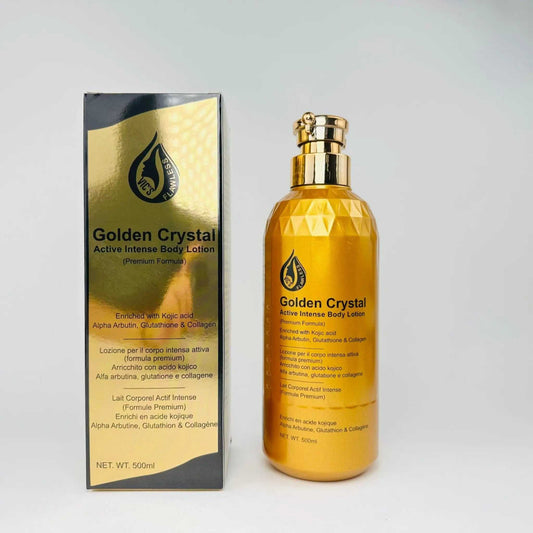 Golden Crystal Body Lotion (Extreme skin whitening lotion) Vicsflawless 
