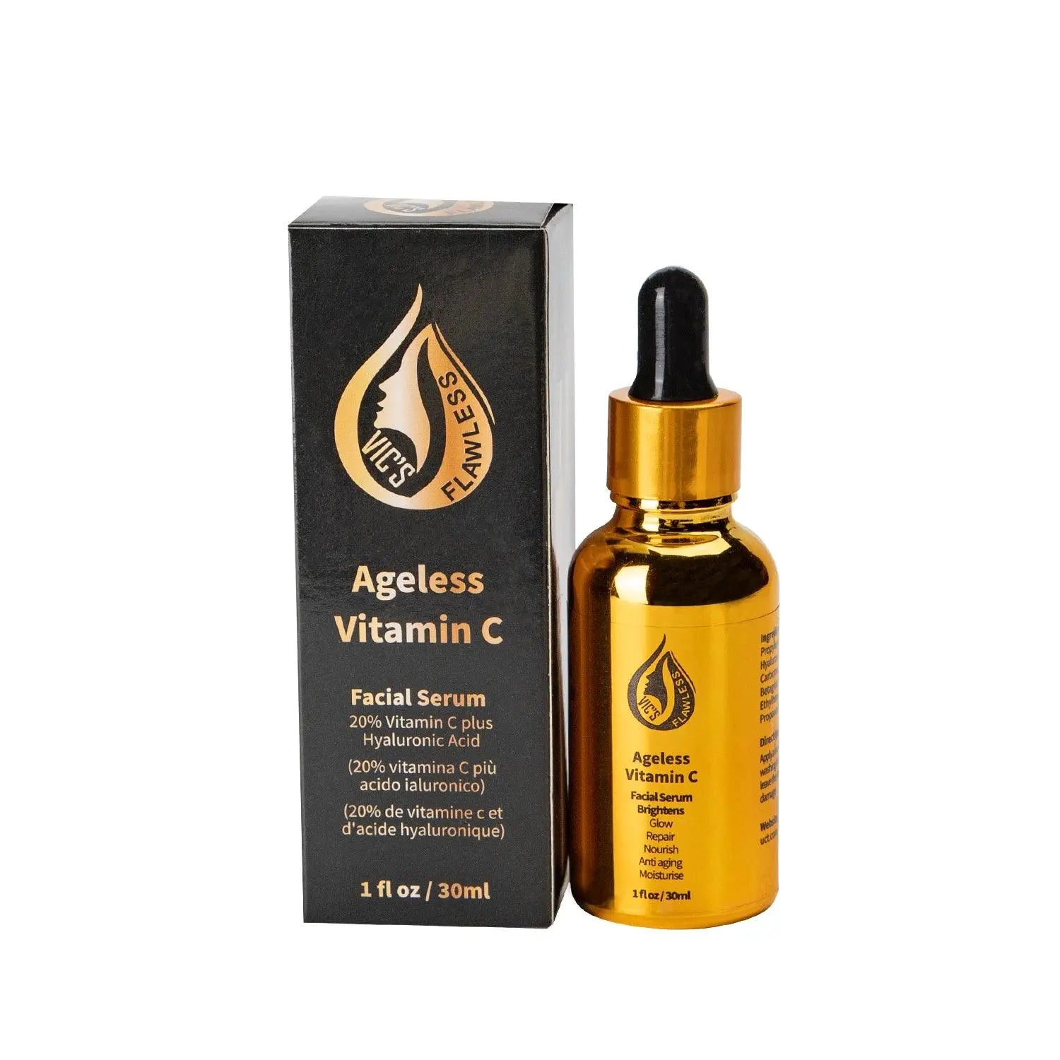 Ageless Vitamin C Facial Serum - Vicsflawless