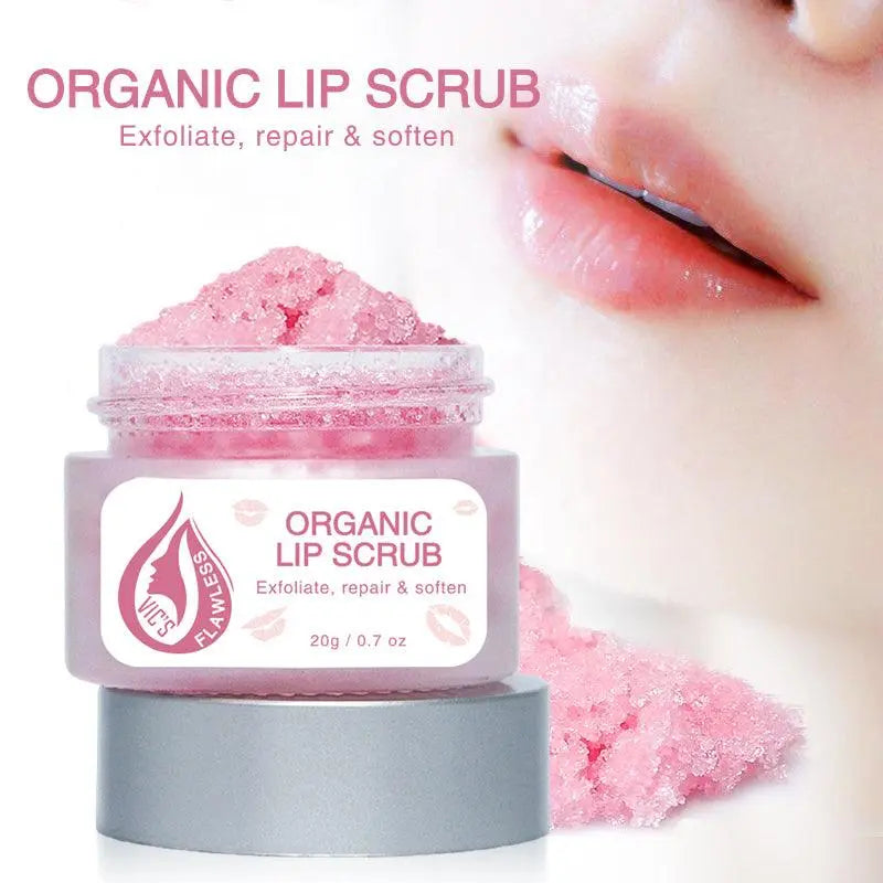 Organic Lip Scrub - Vicsflawless